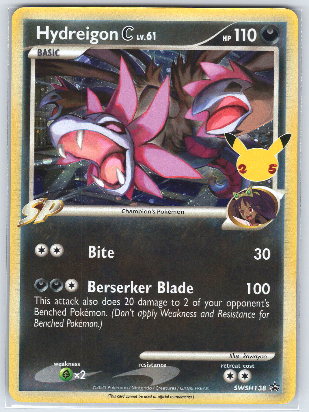 Hydreigon C lv.61 #SWSH138
