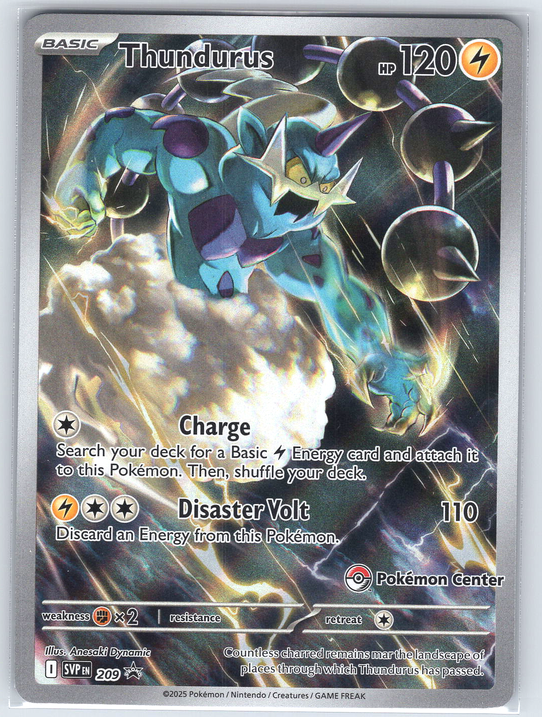 Thundurus - #209 (Pokémon Center)