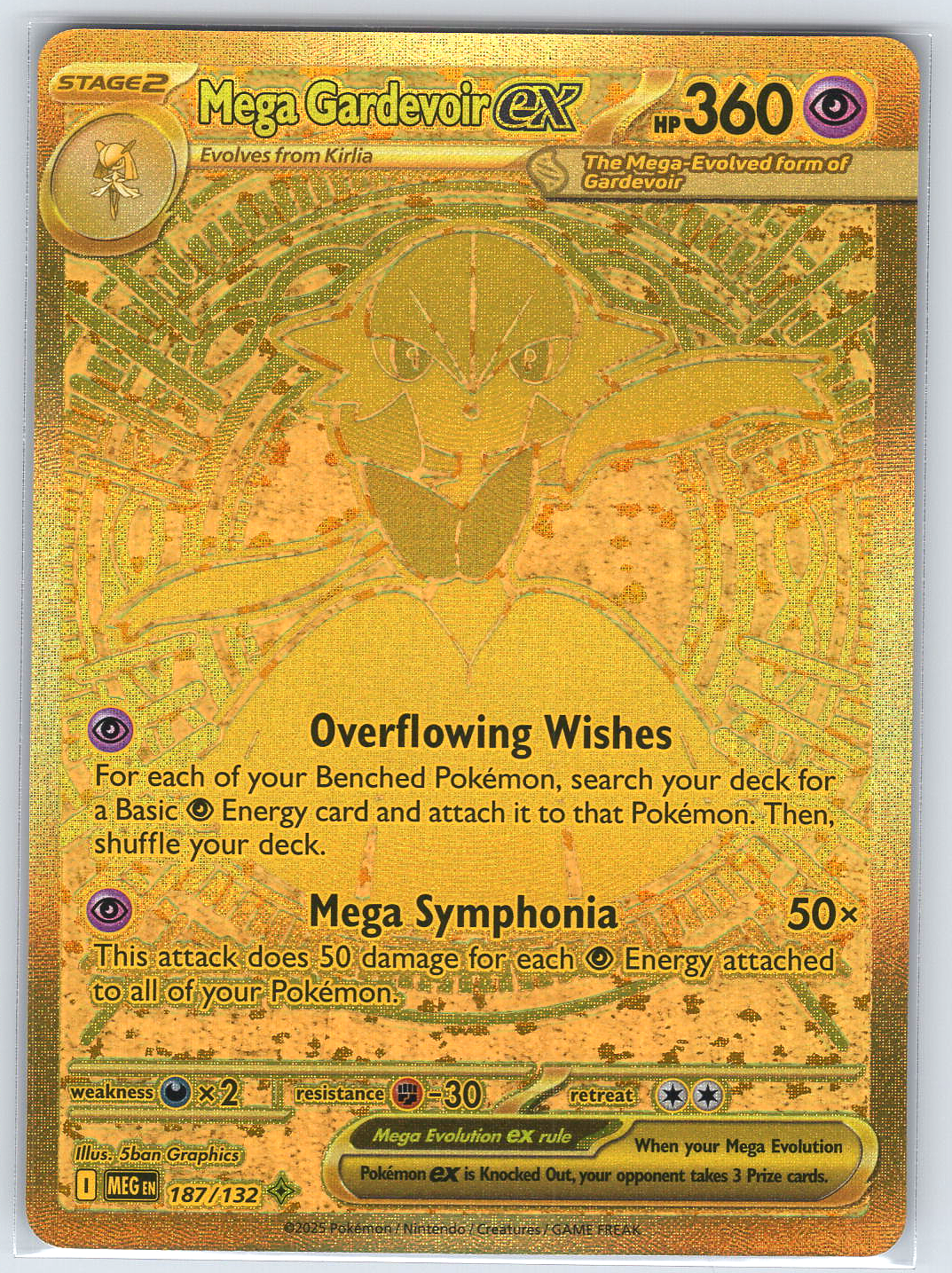 Mega Gardevoir ex #187/132