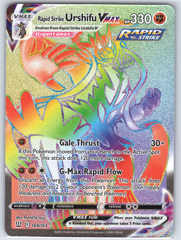 Rapid Strike Urshifu VMAX Secret #169
