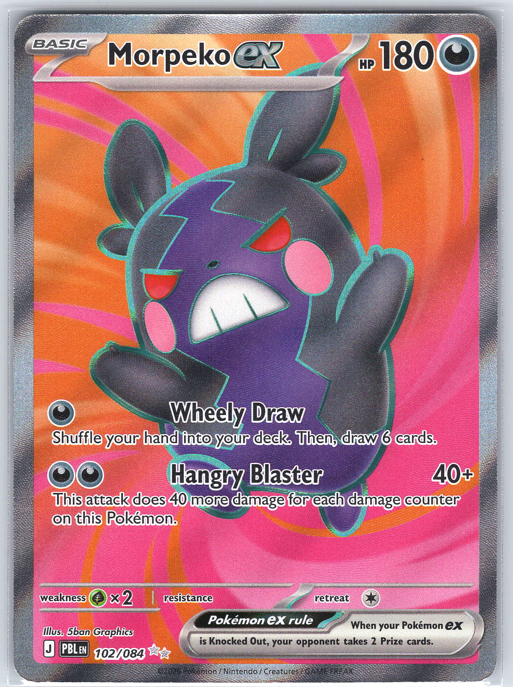 Morpeko ex #102/084