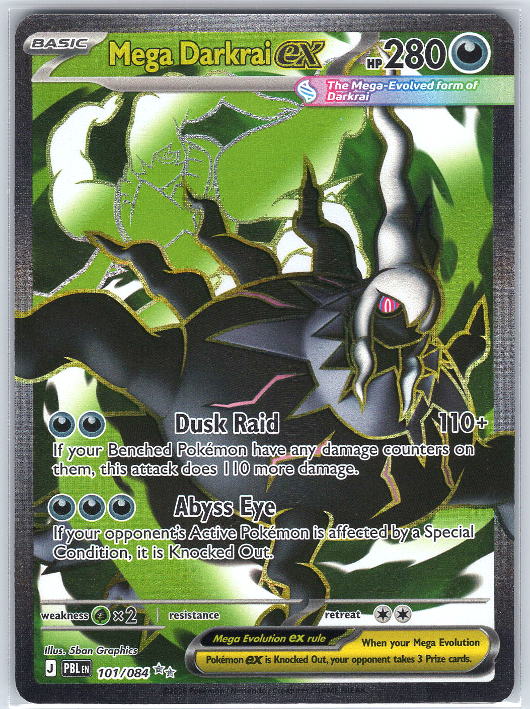 Mega Darkrai ex #101/084