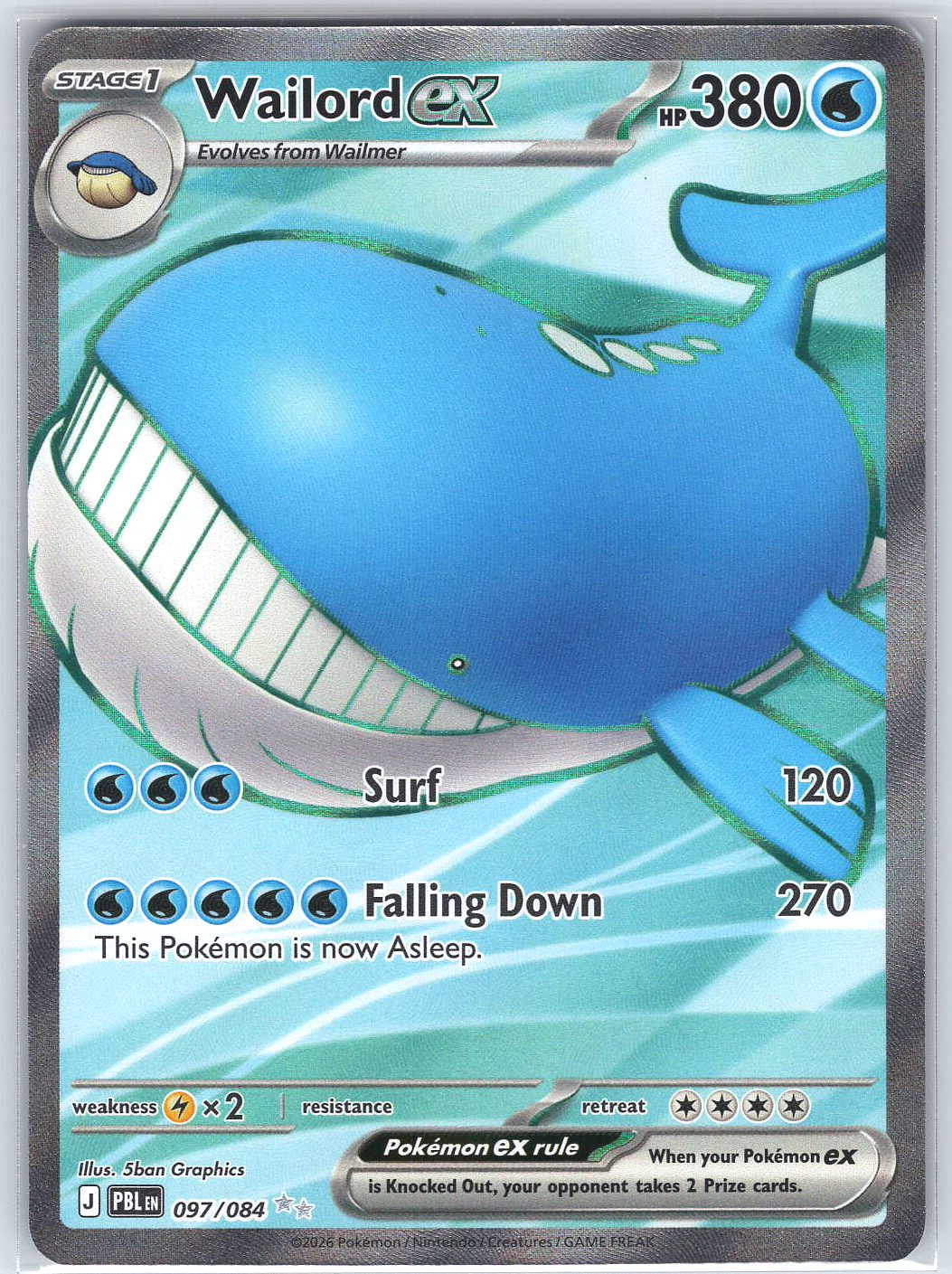 Wailord ex #097/084