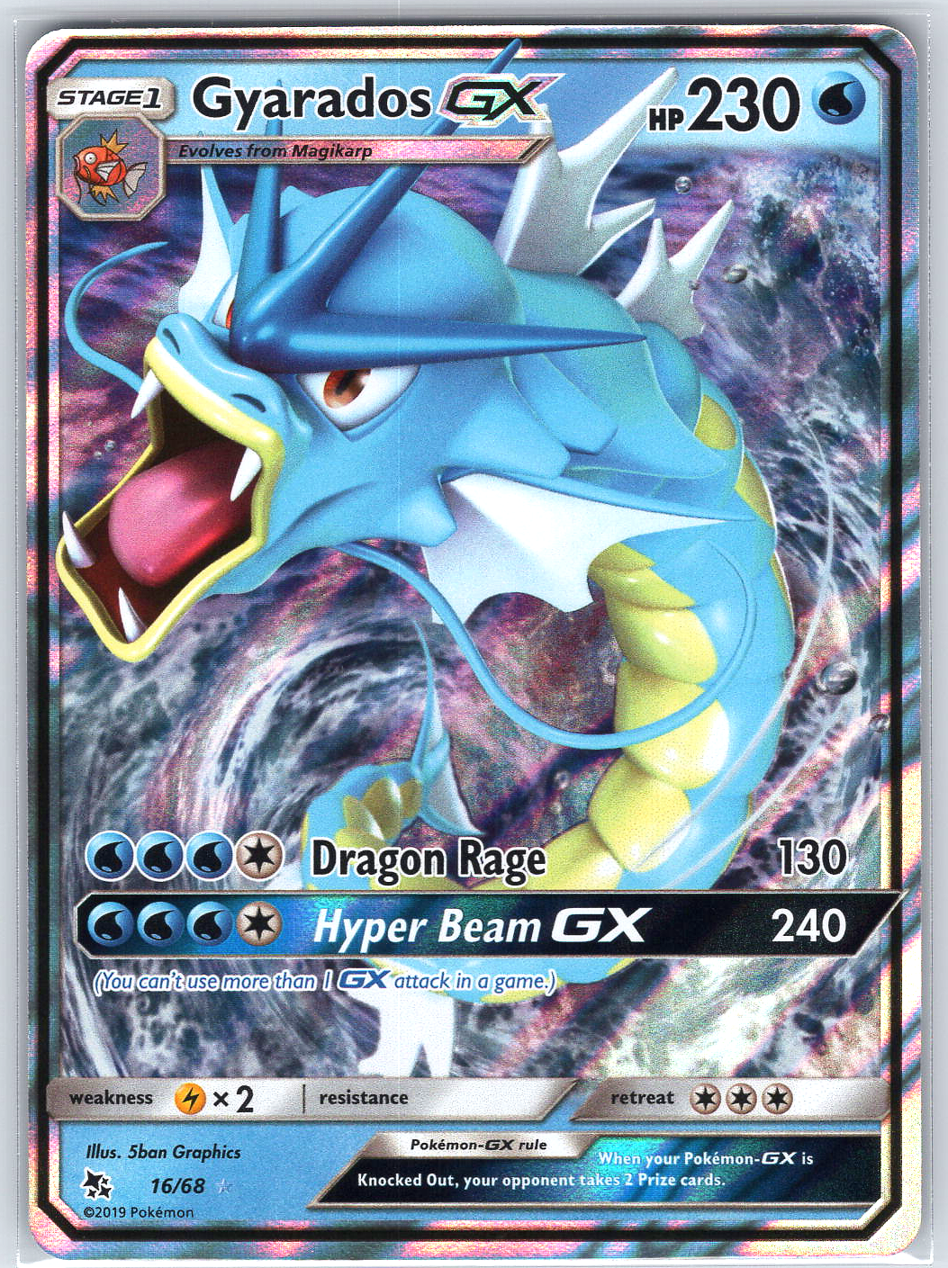 Gyarados GX #16/68