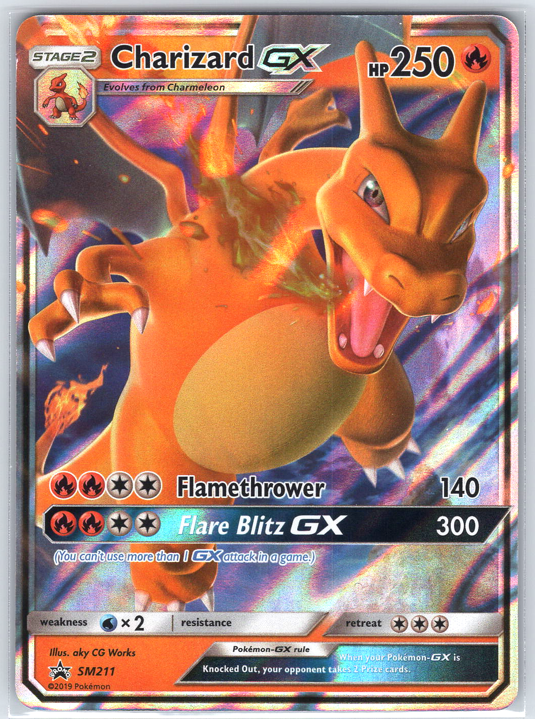 Charizard GX - #SM211 Promo