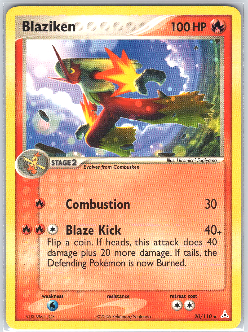 Blaziken #20/110