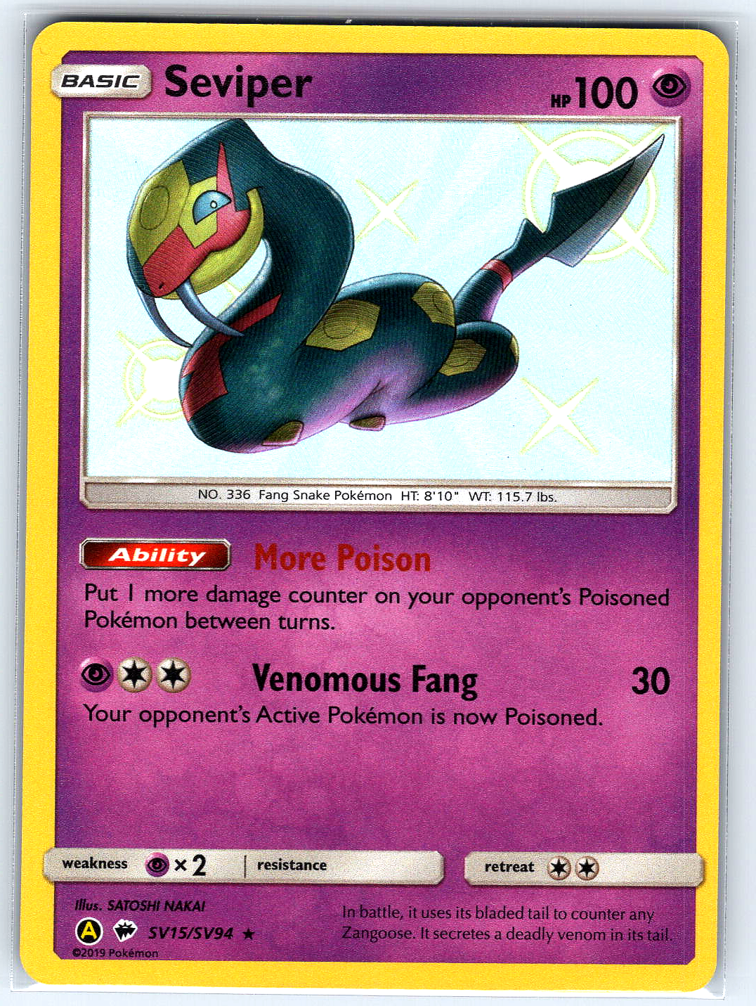 Seviper #SV15/SV94