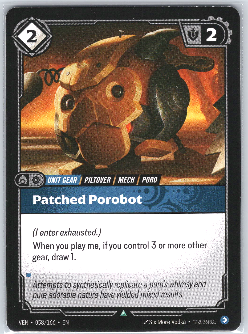 Patched Porobot #058/166