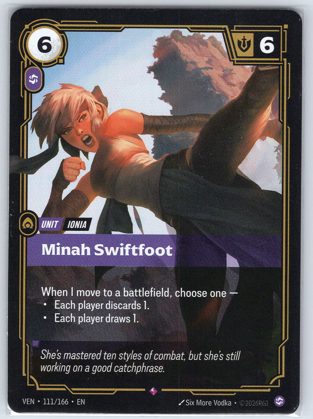 Minah Swiftfoot #111/166