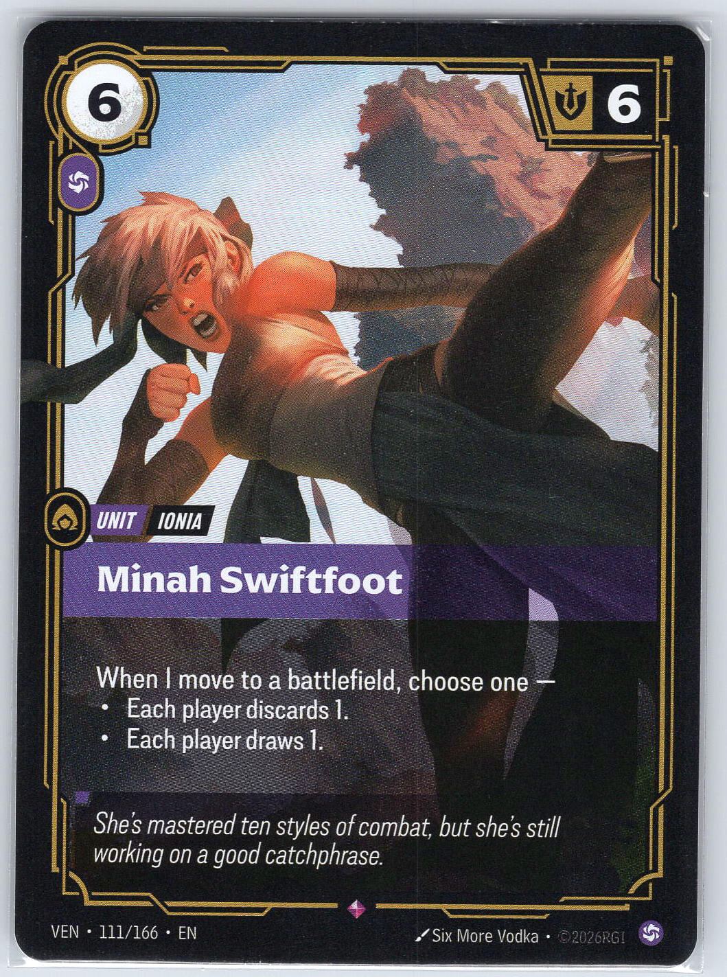 Minah Swiftfoot #111/166