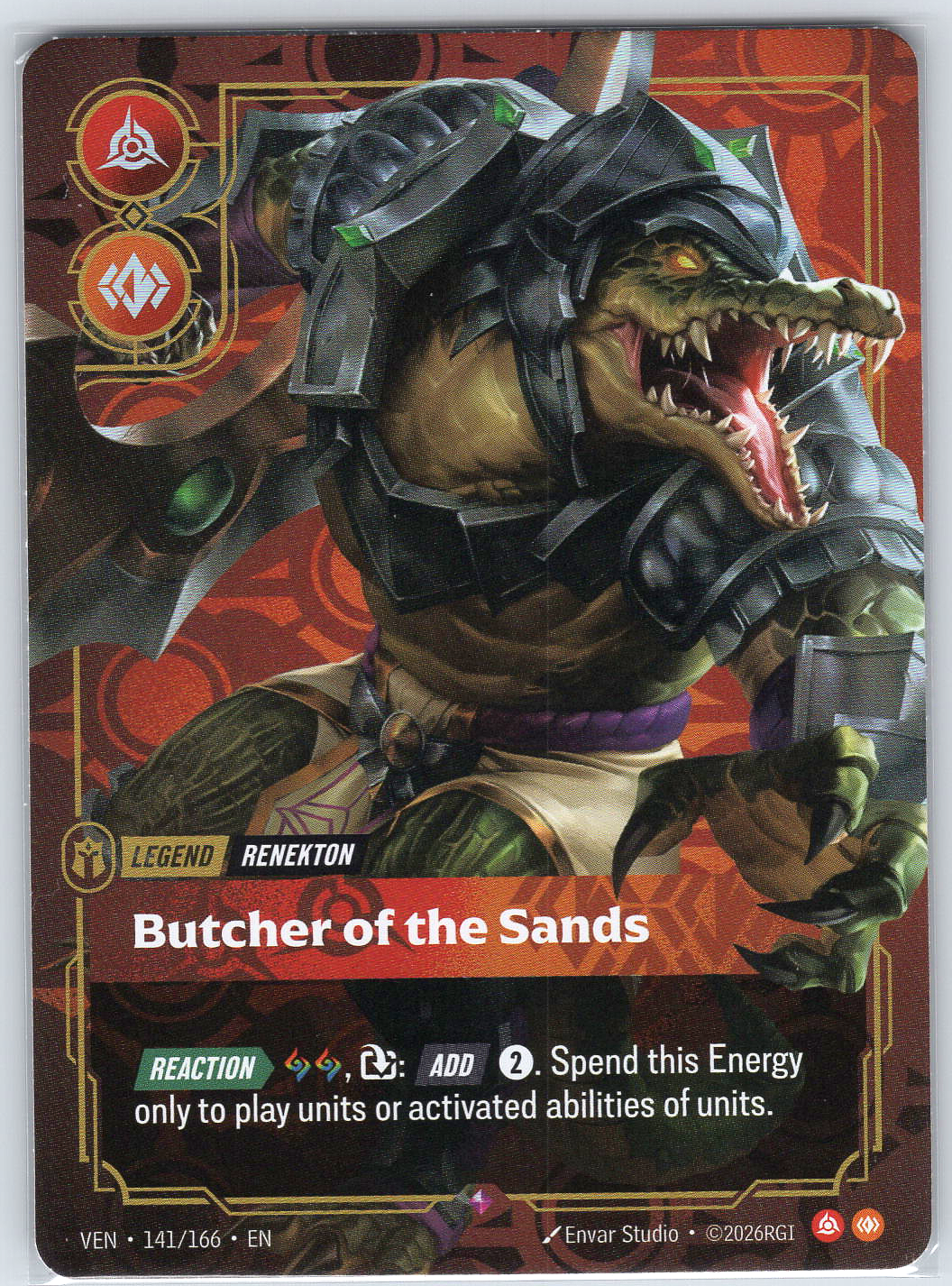 Renekton, Butcher of the Sands #141/166