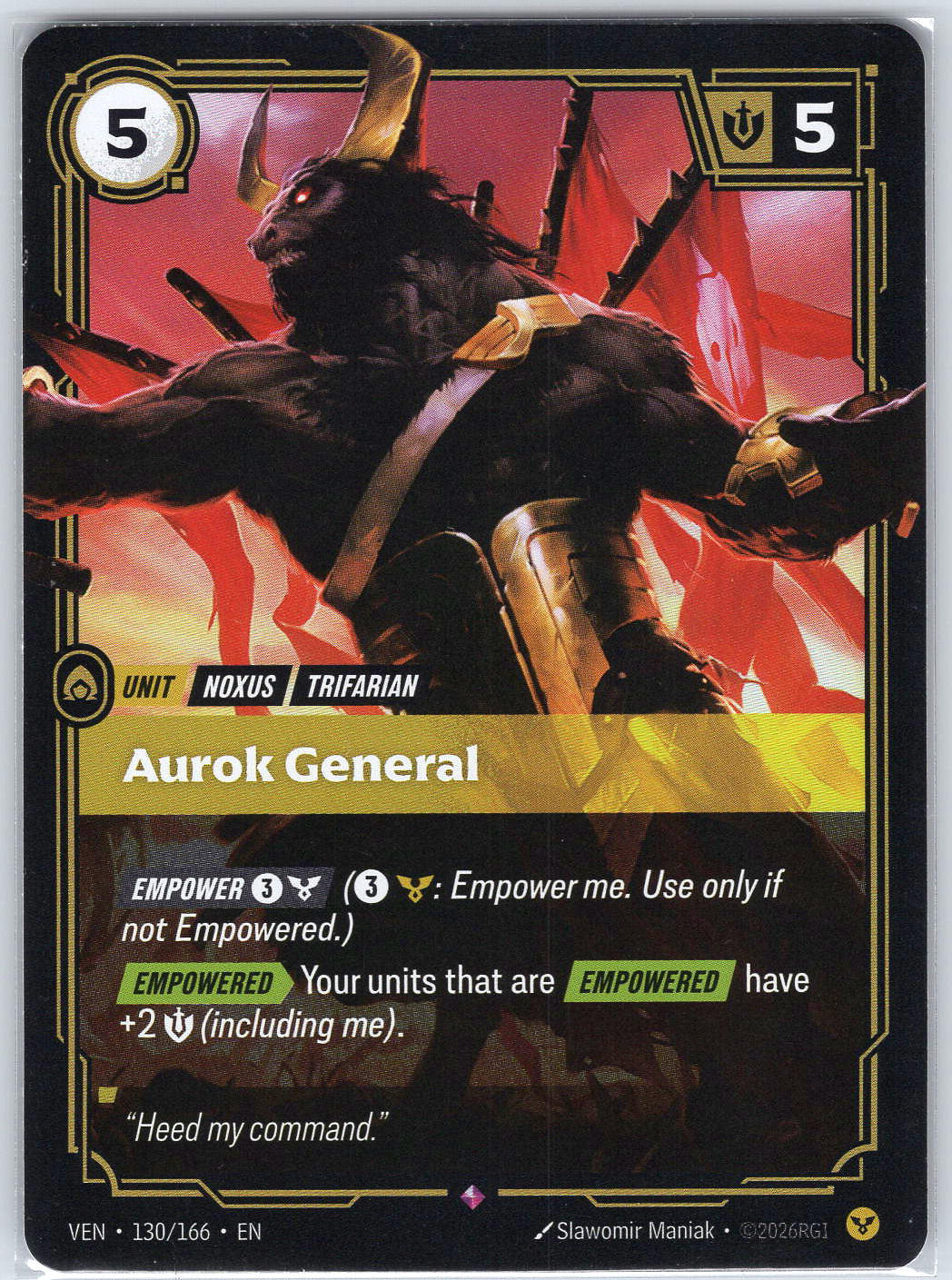 Aurok General #130/166
