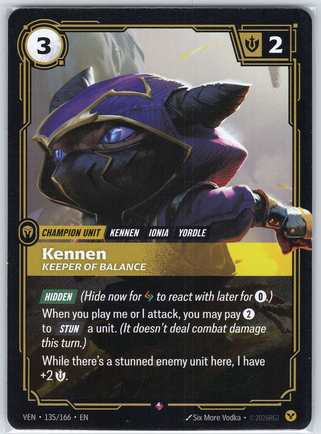 Kennen, Keeper of Balance #135/166