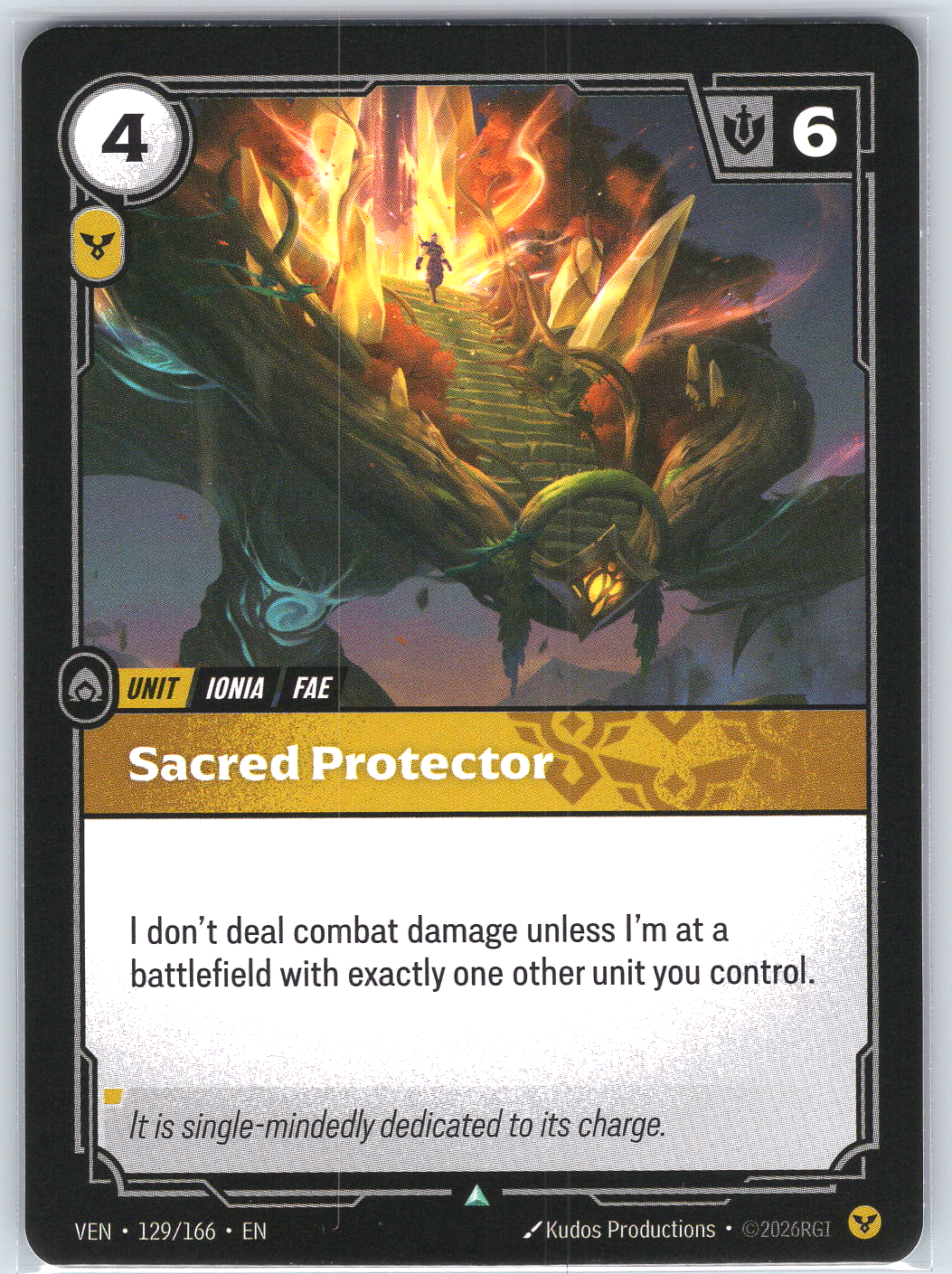 Sacred Protector #129/166