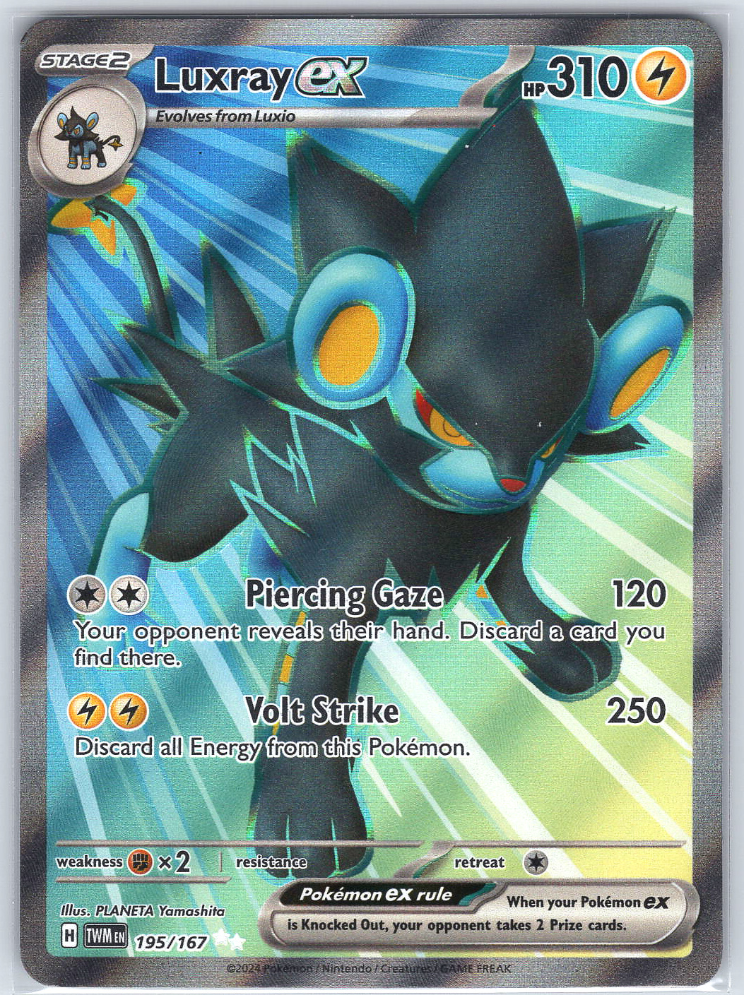 Luxray ex #195/167