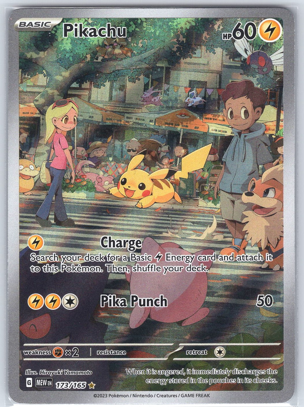 Pikachu #173/165