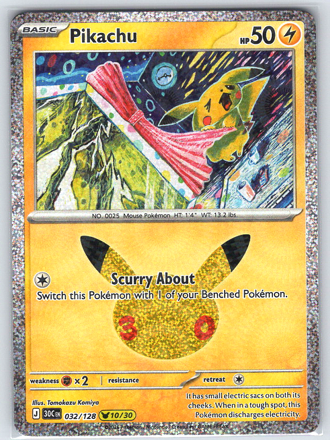 Pikachu #032/128