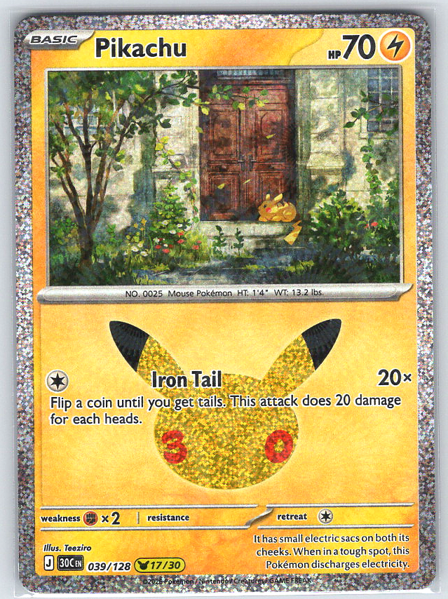 Pikachu #039/128
