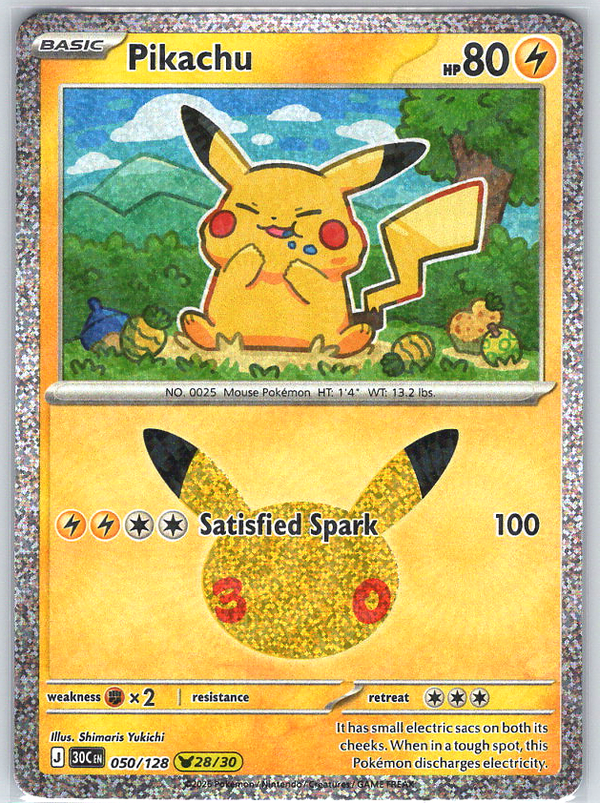 Pikachu #050/128