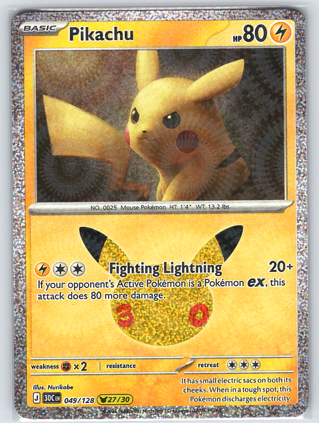 Pikachu #049/128