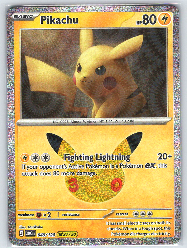 Pikachu #049/128