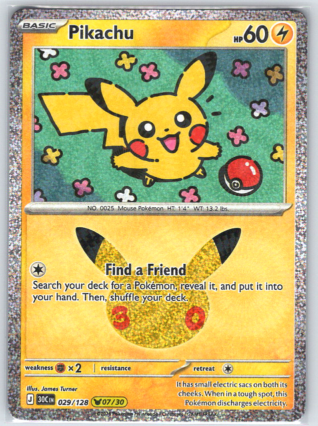 Pikachu #029/128