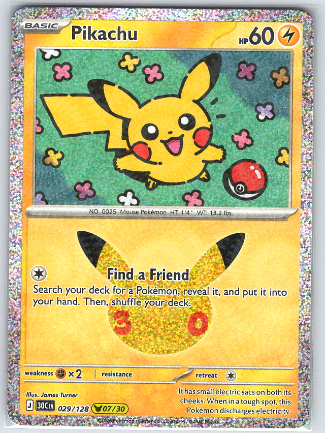 Pikachu #029/128