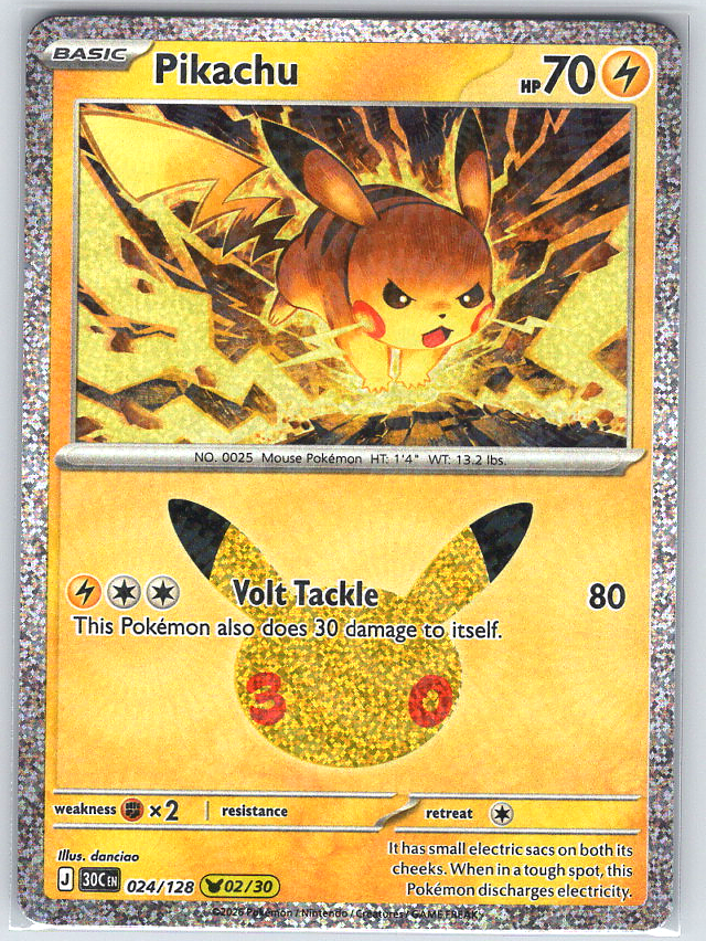 Pikachu #024/128