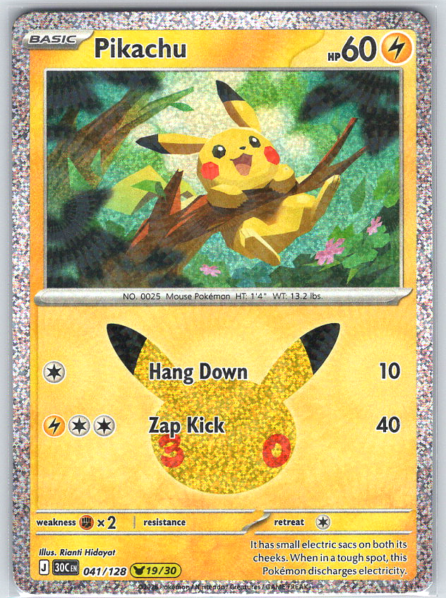 Pikachu #041/128