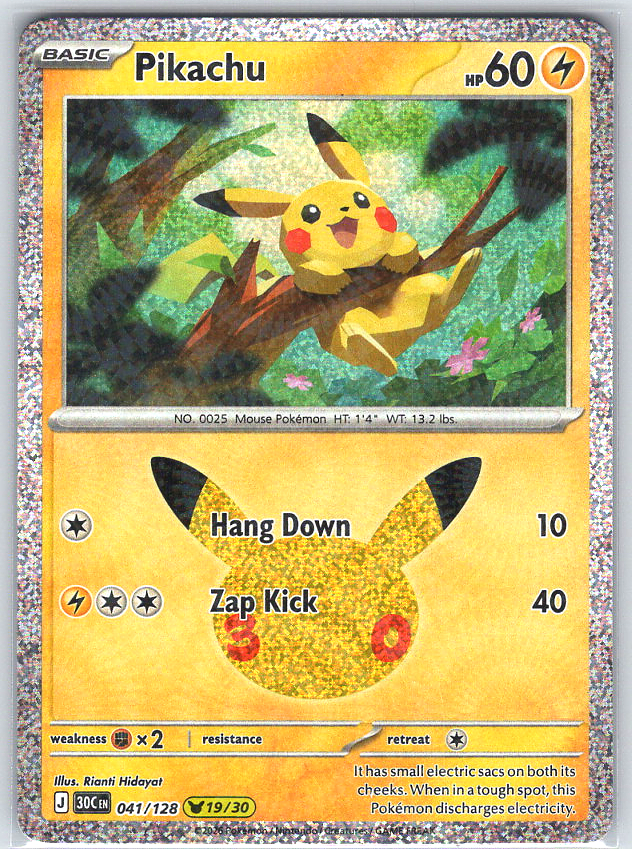 Pikachu #041/128