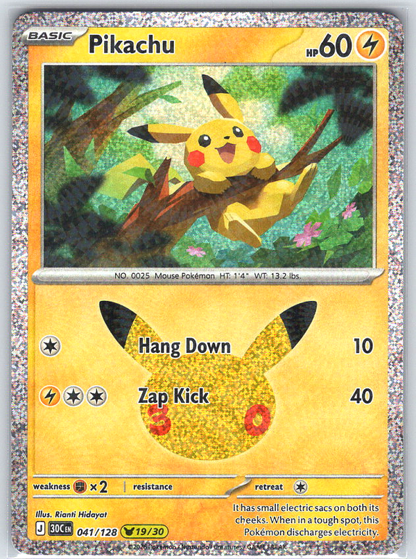 Pikachu #041/128