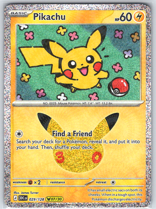 Pikachu #029/128