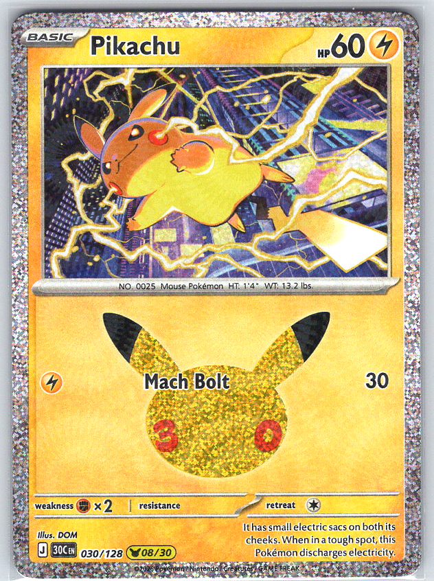Pikachu #030/128