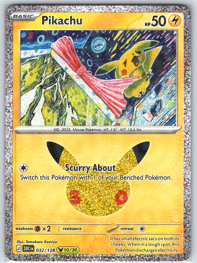 Pikachu #032/128