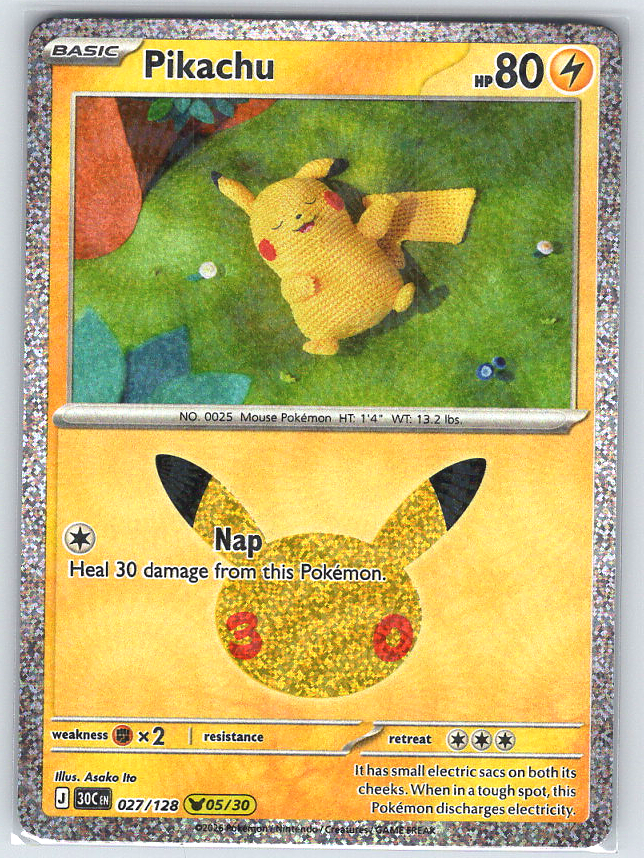 Pikachu #027/128
