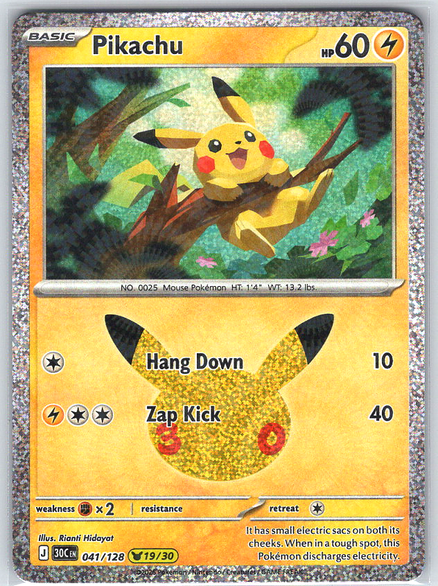 Pikachu #041/128