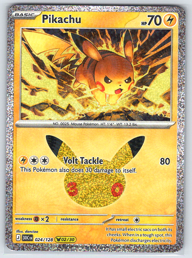 Pikachu #024/128