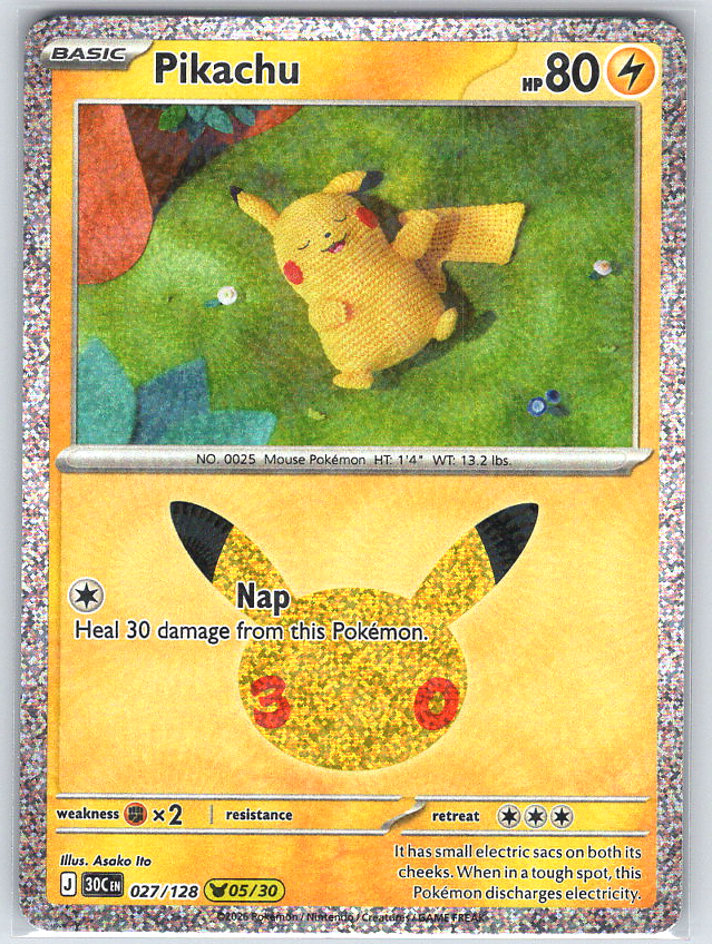 Pikachu #027/128