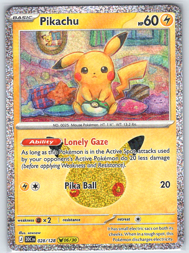 Pikachu #028/128