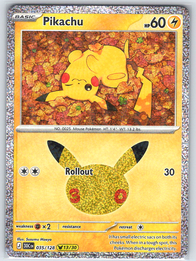 Pikachu #035/128