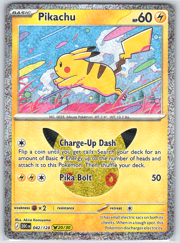Pikachu #042/128