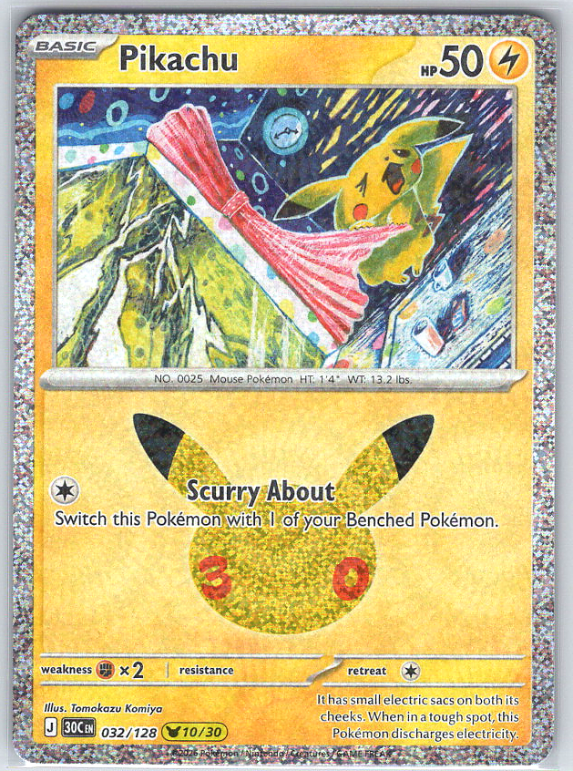 Pikachu #032/128