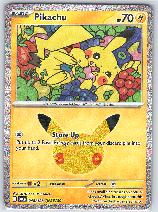 Pikachu #048/128