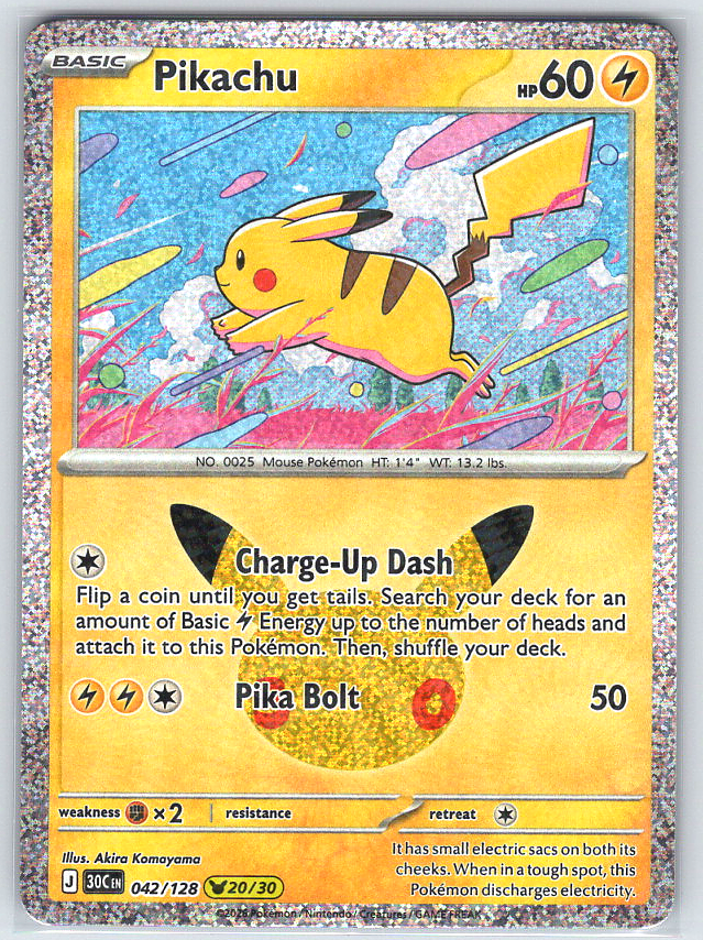 Pikachu #042/128