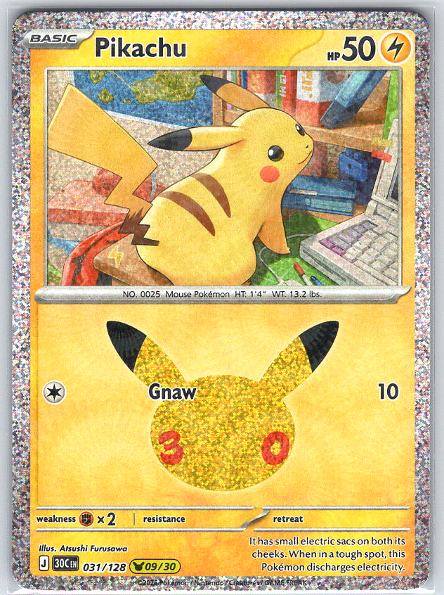 Pikachu #031/128