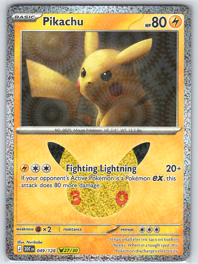 Pikachu #049/128