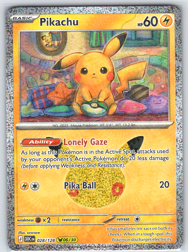 Pikachu #028/128