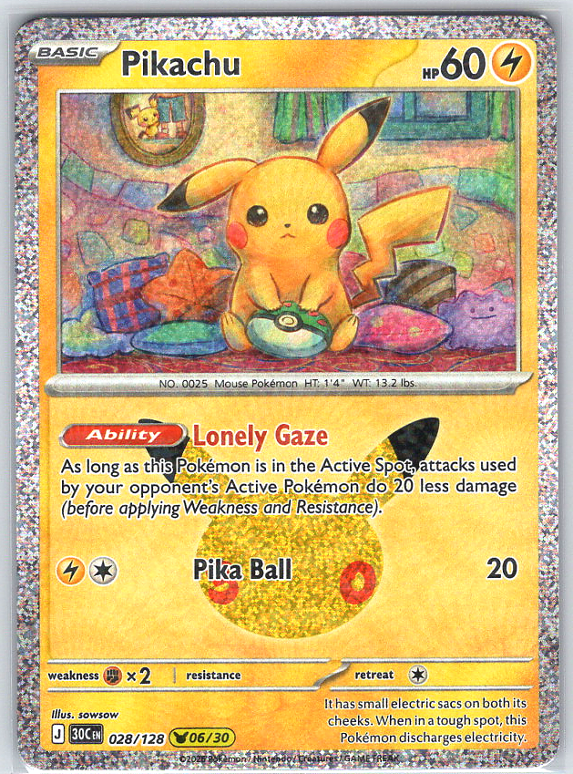 Pikachu #028/128