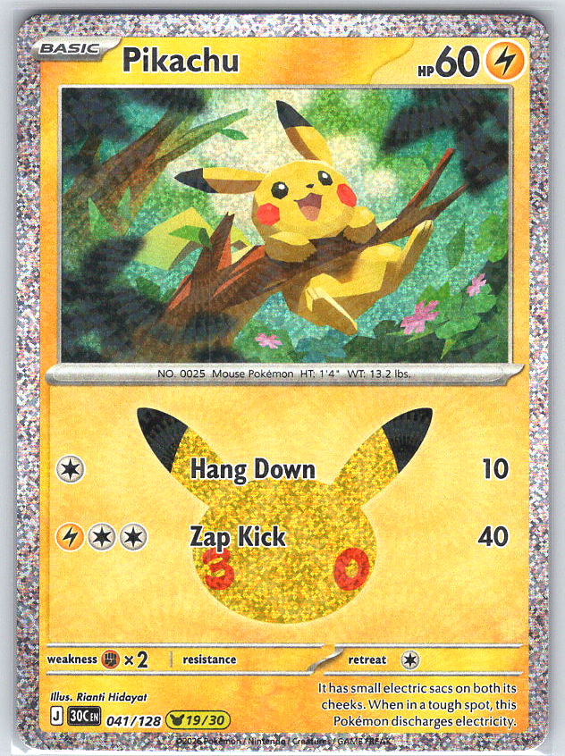 Pikachu #041/128