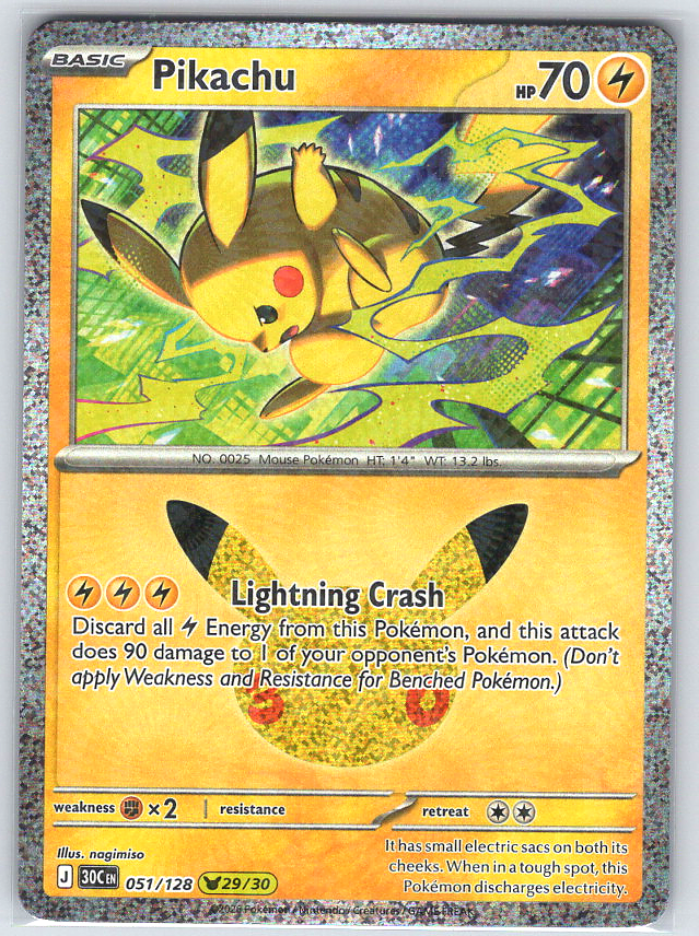Pikachu #051/128